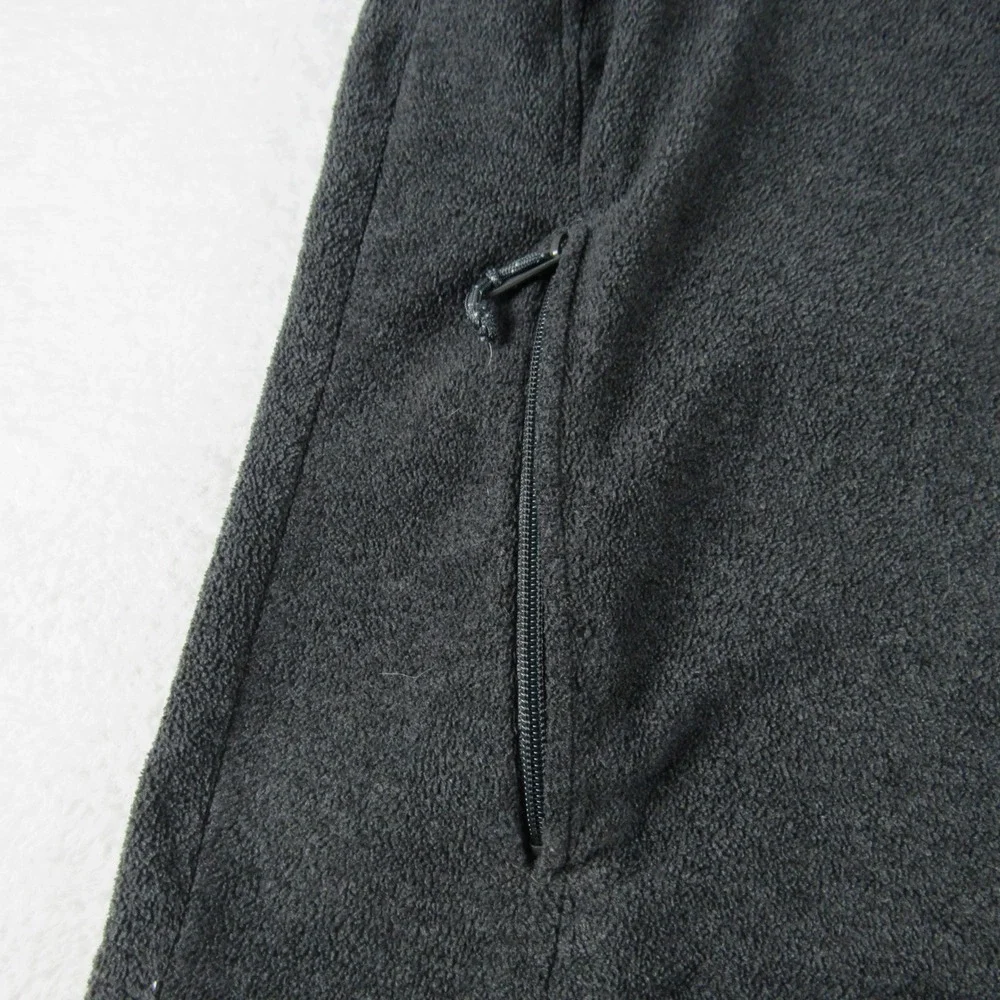 Columbia Fleece Jacket Mens L Gray Full Zip Mock Neck Outdoor‎ Pocket